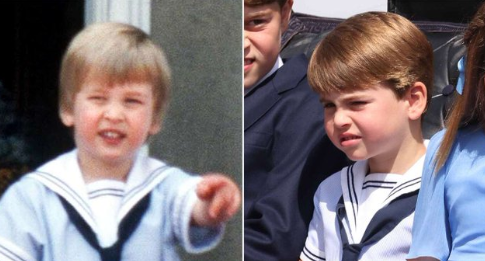 Prince Louis's adorable moments at the Queen's Platinum Parade, a true replica of the Duke of Cambridge!  - Photo 7.