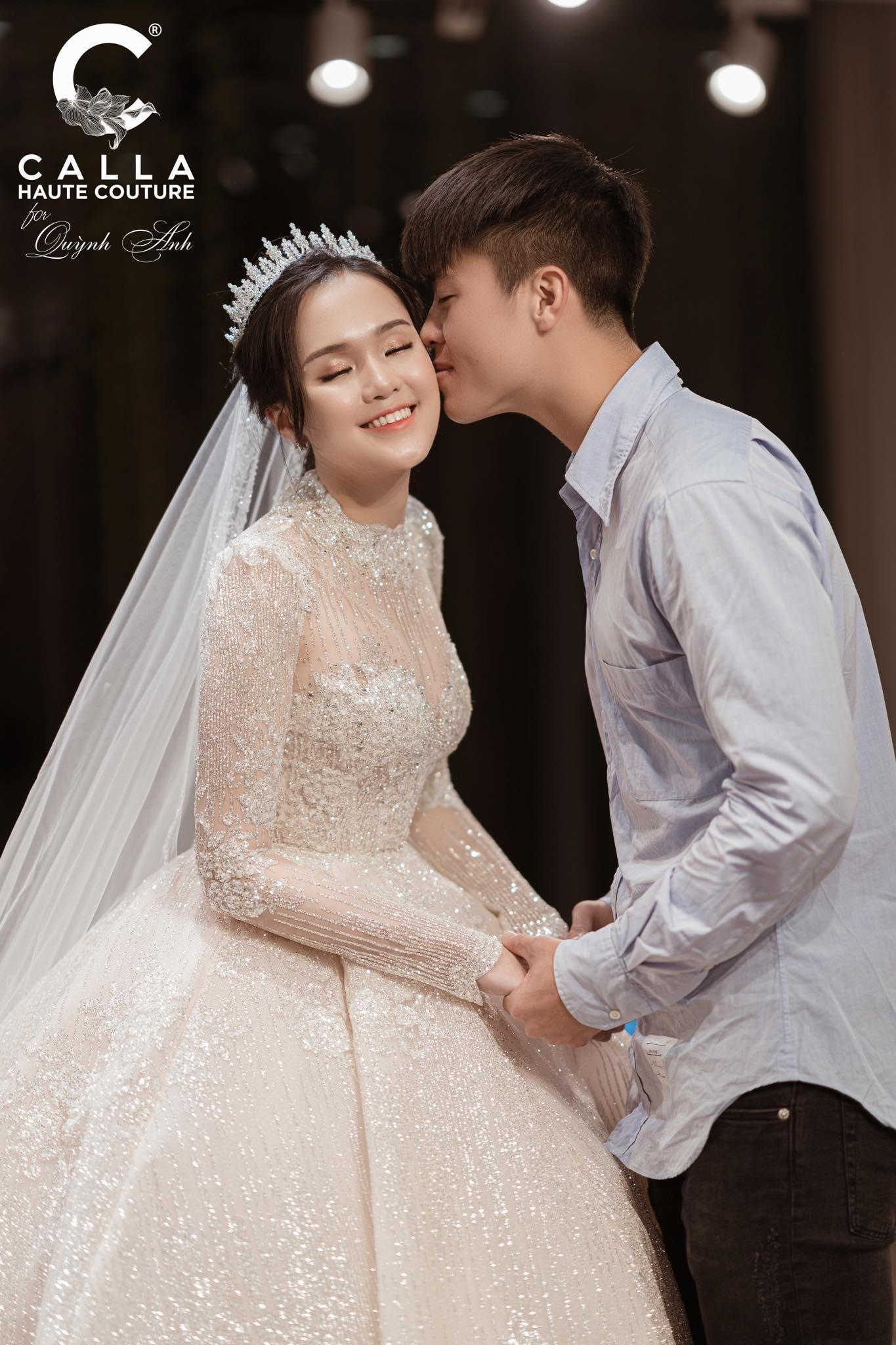 Ngắm lại 3 mẫu váy cưới trong mơ của vợ 3 cầu thủ Duy Mạnh - Thành Chung - Tấn Tài - Ảnh 11.