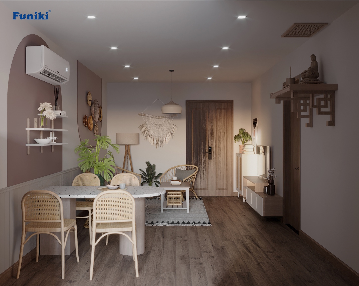 F5 ph&ograve;ng kh&aacute;ch, thở sạch sống vui: &ldquo;Một chiếc căn hộ&rdquo; xinh đẹp gi&uacute;p &ldquo;c&ocirc; chủ nhỏ&rdquo; cảm thấy &ecirc;m đềm v&agrave; an y&ecirc;n sau những ng&agrave;y l&agrave;m việc vất vả - Ảnh 3.