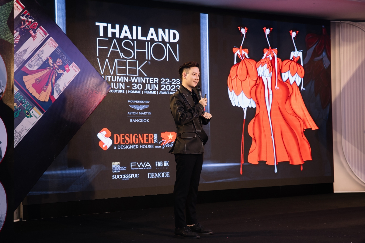 16 nhà thiết kế Việt mở màn Tuần lễ Thời trang Thái Lan 2022 - Ảnh 1.