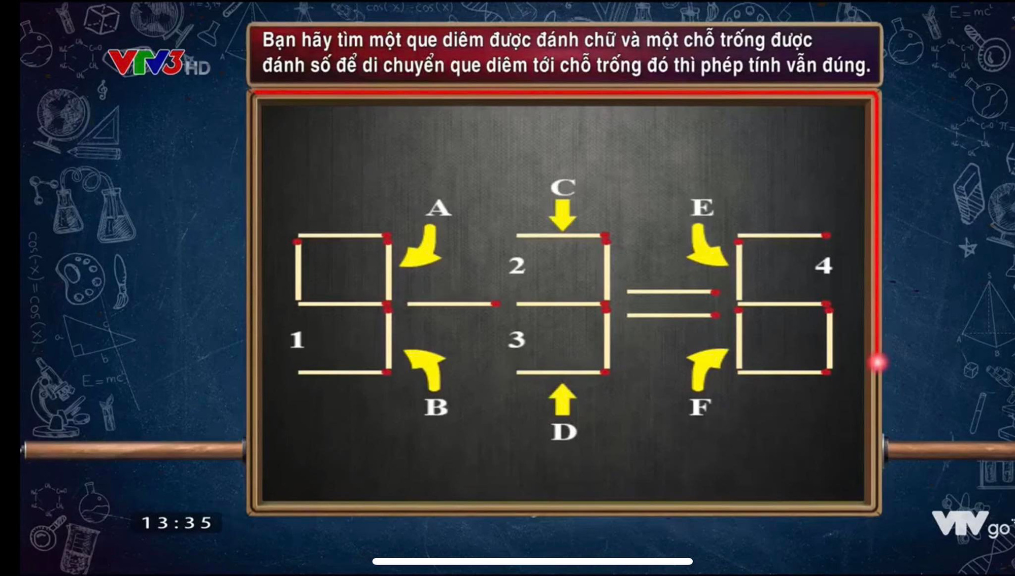 Câu hỏi Olympia: Làm sao để 9 - 3 = 6 hợp lý?, tưởng học sinh lớp 1 trả lời dễ ợt nhưng đáp án khó phết! - Ảnh 1.