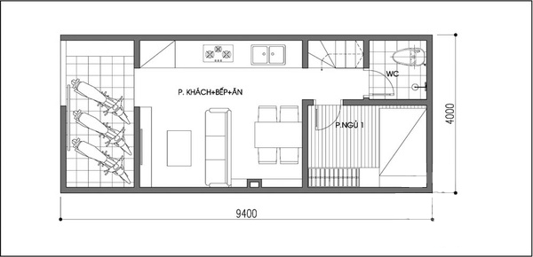 Design consultancy for a small house with enough parking space for a family of 3 generations - Photo 1.