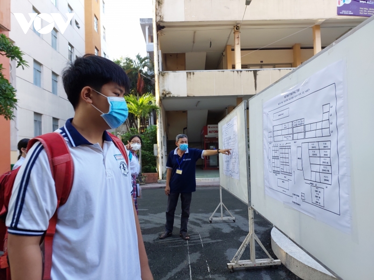 About 2,000 candidates take the entrance exam to the 10th grade of the National University of Ho Chi Minh City - Photo 1.