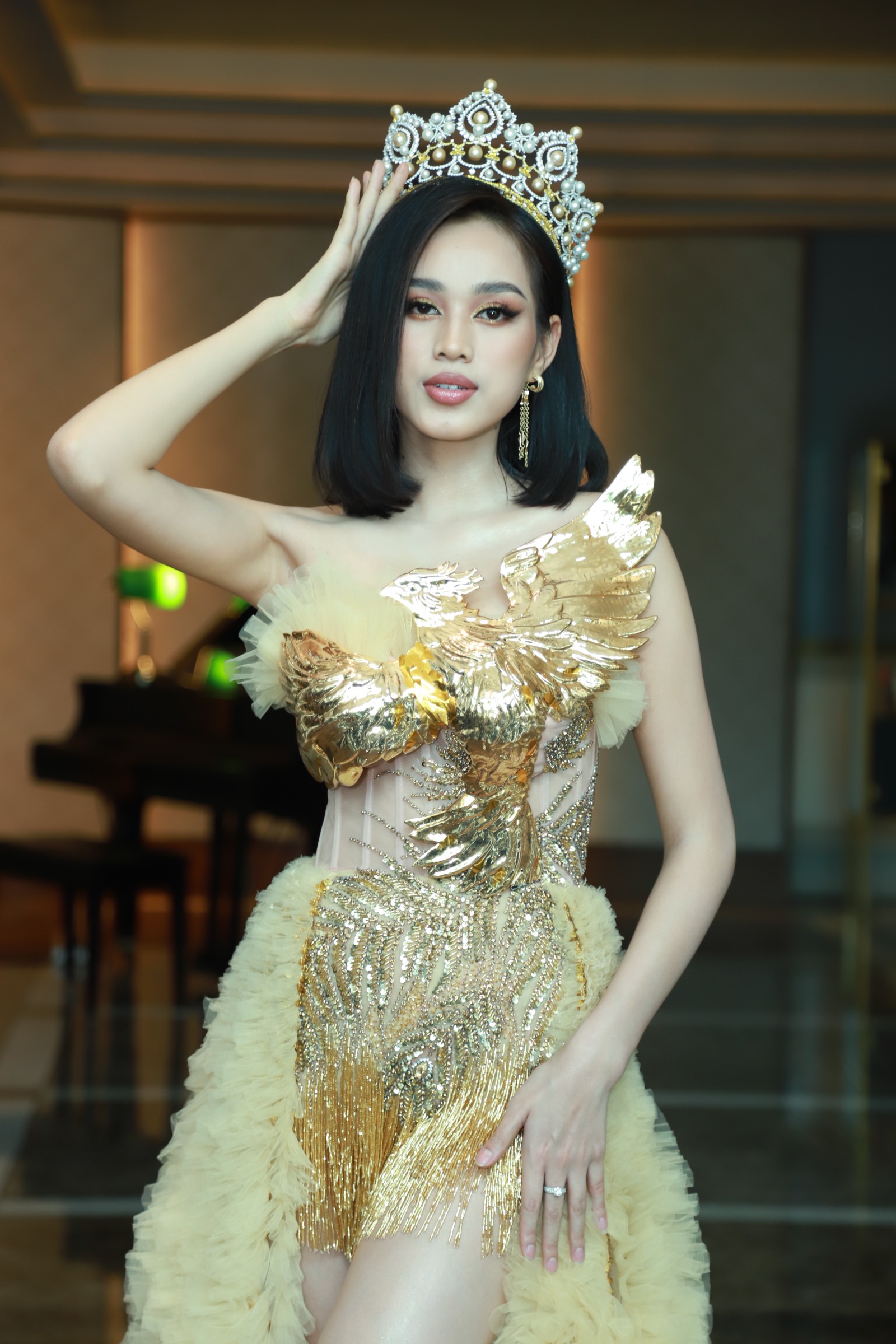 Đỗ Thị Hà cùng dàn Á hậu Việt Nam khoe sắc tại họp báo Miss Grand Vietnam 2022 - Ảnh 2.