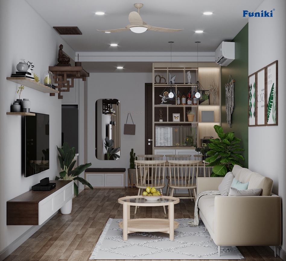 F5 phòng khách, thở sạch sống vui: Kiến tạo căn hộ hơi hướng vintage cho nữ chủ nhân cá tính - Ảnh 2. F5 phòng khách, thở sạch sống vui: Kiến tạo căn hộ hơi hướng vintage cho nữ chủ nhân cá tính - Ảnh 2.