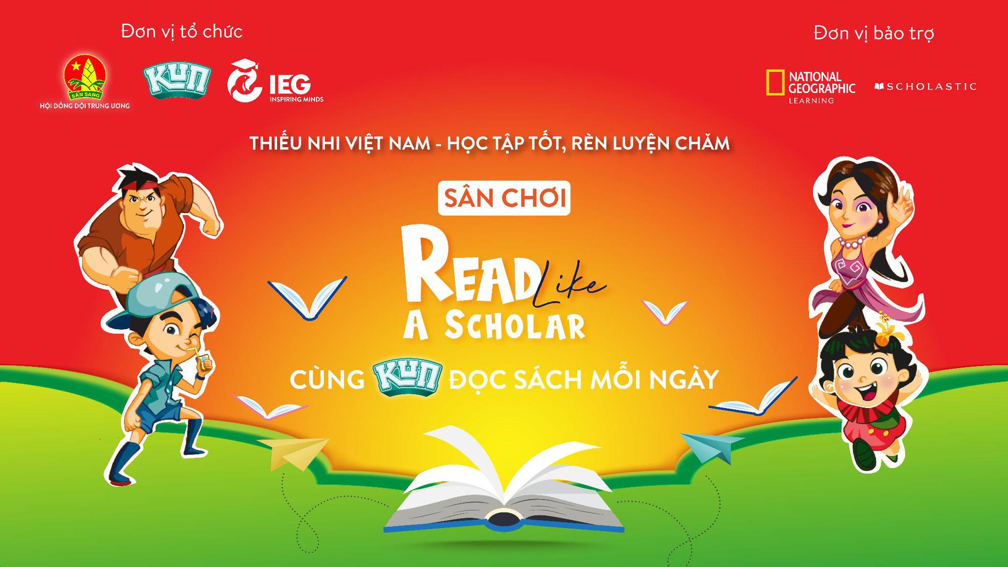 Kho giải thưởng hấp dẫn với sân chơi “Cùng KUN đọc sách mỗi ngày” - Ảnh 1. Kho giải thưởng hấp dẫn với sân chơi “Cùng KUN đọc sách mỗi ngày” - Ảnh 1.