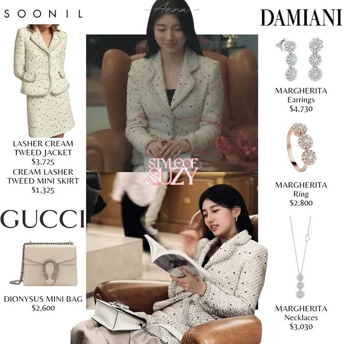 Suzy mang tới 150 bộ trang phục lên phim mới, đẳng cấp giàu sang mà không làm lố, đầu tư vài tỷ để hóa cô dâu - Ảnh 11.