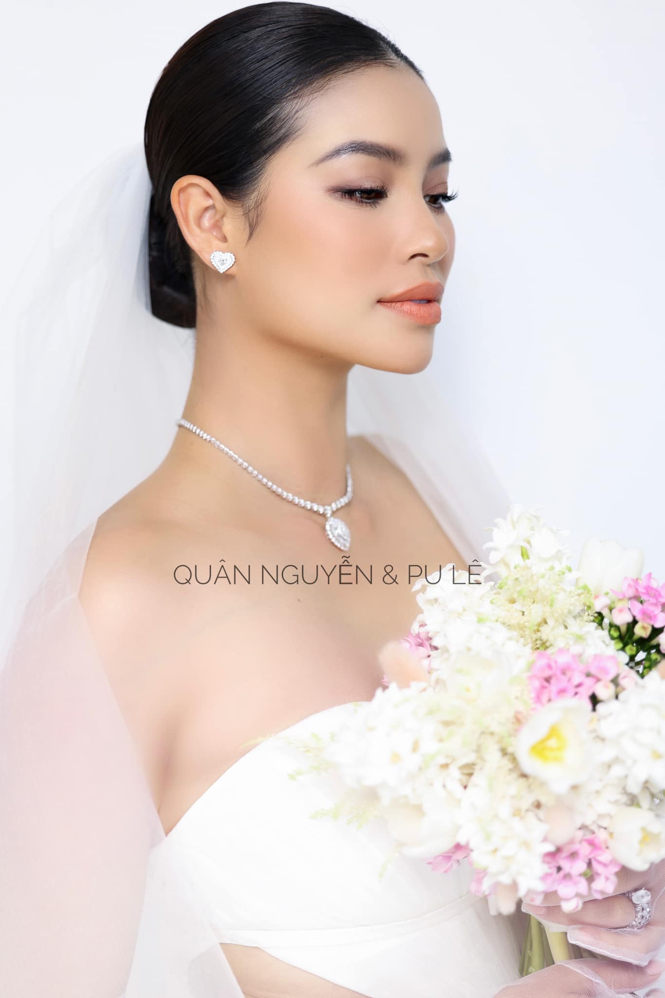 Phạm Hương diện váy cưới đẹp nức nở, xác nhận chuẩn bị lên xe hoa - Ảnh 3.