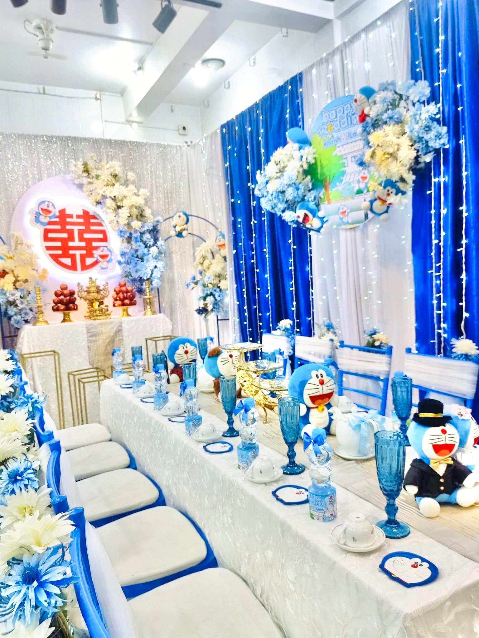 Đám cưới đặc biệt của cặp đôi 'fan cuồng' truyện tranh Doraemon - Ảnh 17.
