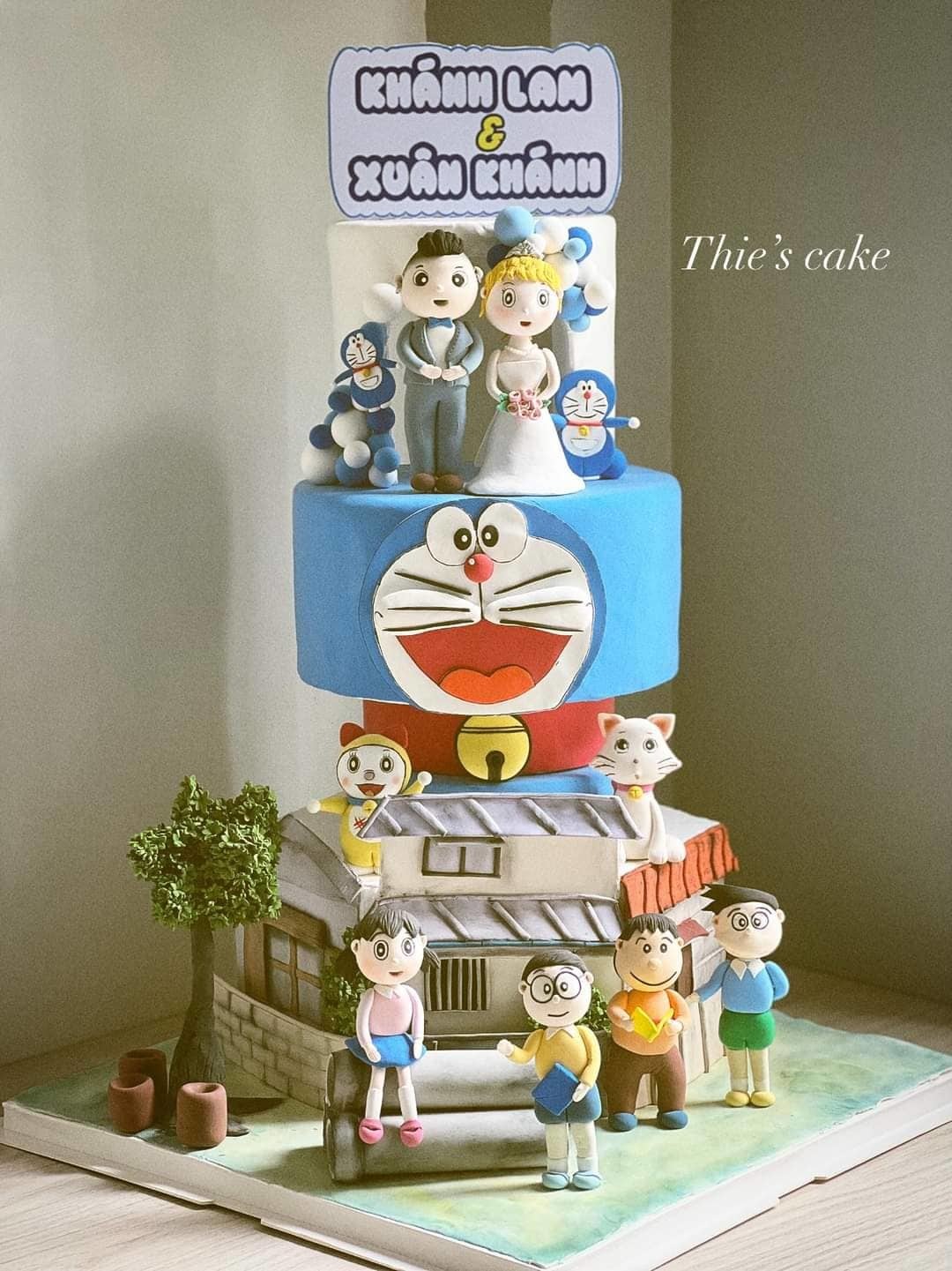 Đám cưới đặc biệt của cặp đôi 'fan cuồng' truyện tranh Doraemon - Ảnh 7.