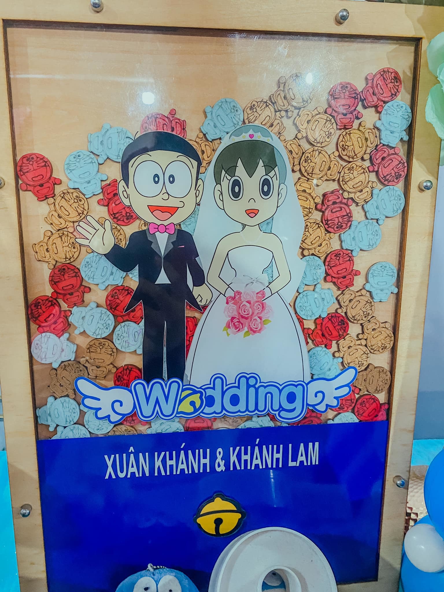 Đám cưới đặc biệt của cặp đôi 'fan cuồng' truyện tranh Doraemon - Ảnh 21.