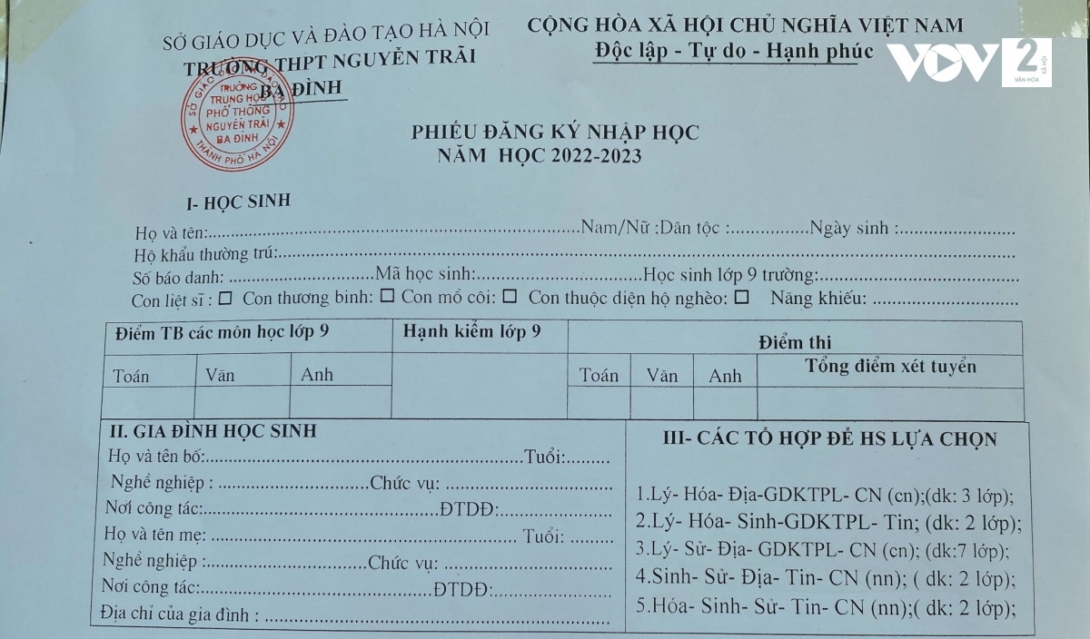 Phụ huynh Hà Nội hoang mang với tổ hợp môn lựa chọn lớp 10 THPT - Ảnh 1.