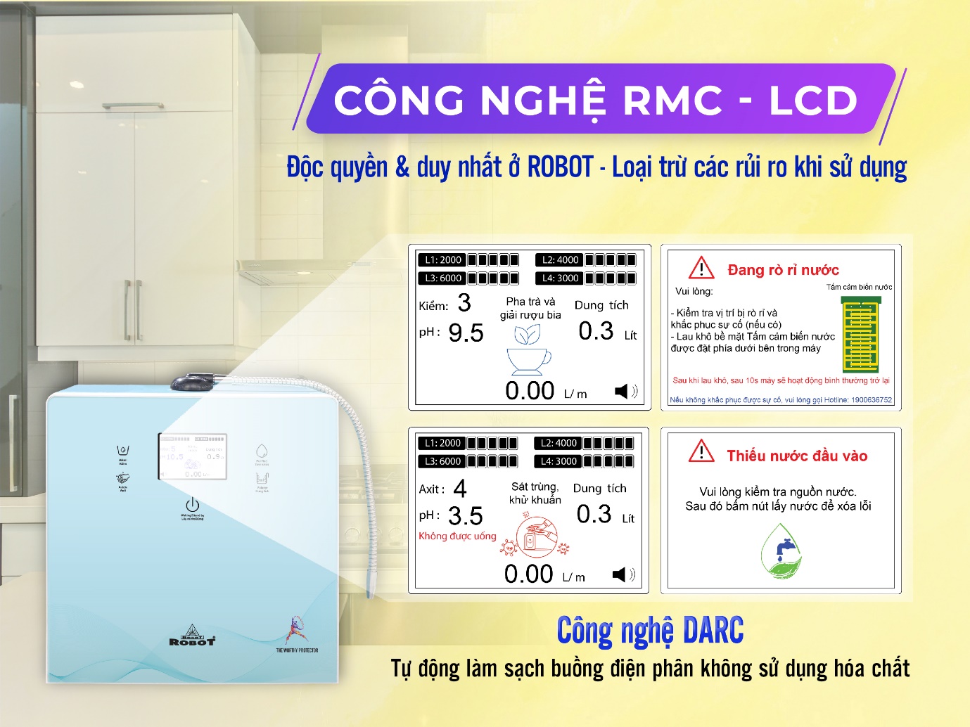 Robot công bố ra mắt sản phẩm độc đáo - Máy lọc nước điện giải iON kiềm thông minh - Ảnh 4.