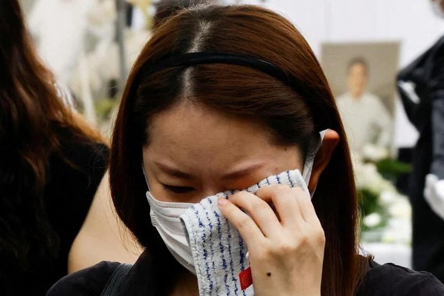 Lời cuối đầy xúc động phu nhân gửi tới ông Abe Shinzo - Ảnh 3. Lời cuối đầy xúc động phu nhân gửi tới ông Abe Shinzo - Ảnh 3.