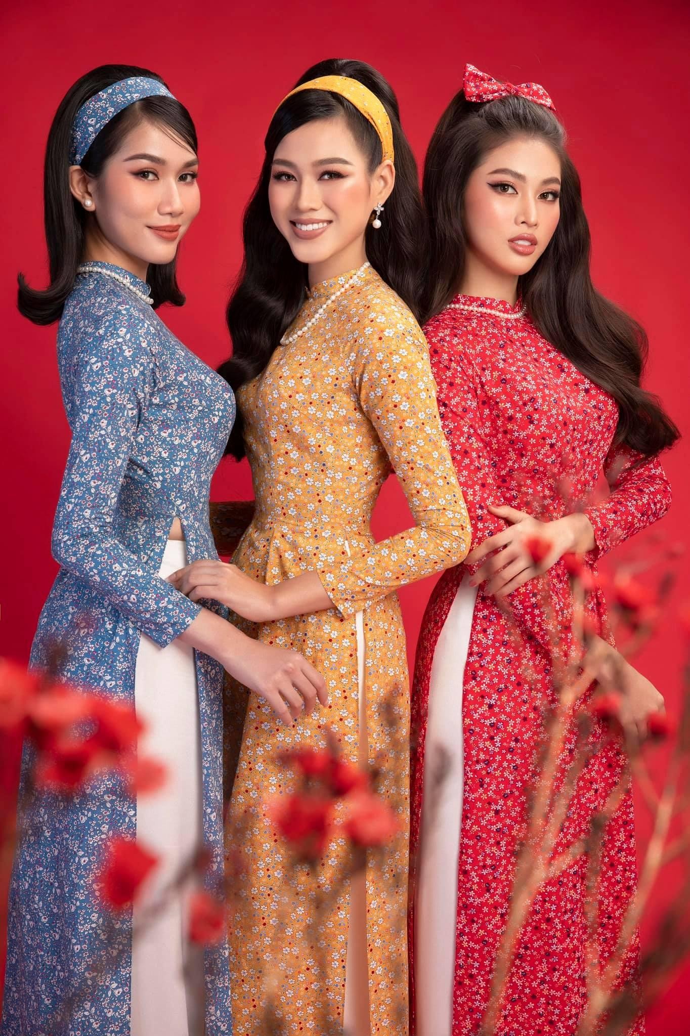 Những lần ăn mặc đồng điệu trên thảm đỏ của Top 3 Hoa hậu Việt Nam 2020 - Ảnh 12.