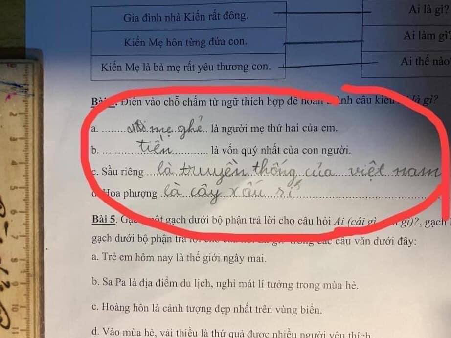 Hỏi Vốn quý nhất con người là gì?, học trò lớp 1 đáp vỏn vẹn 1 từ khiến cô giáo lẫn cả lớp ôm bụng cười lăn - Ảnh 1.