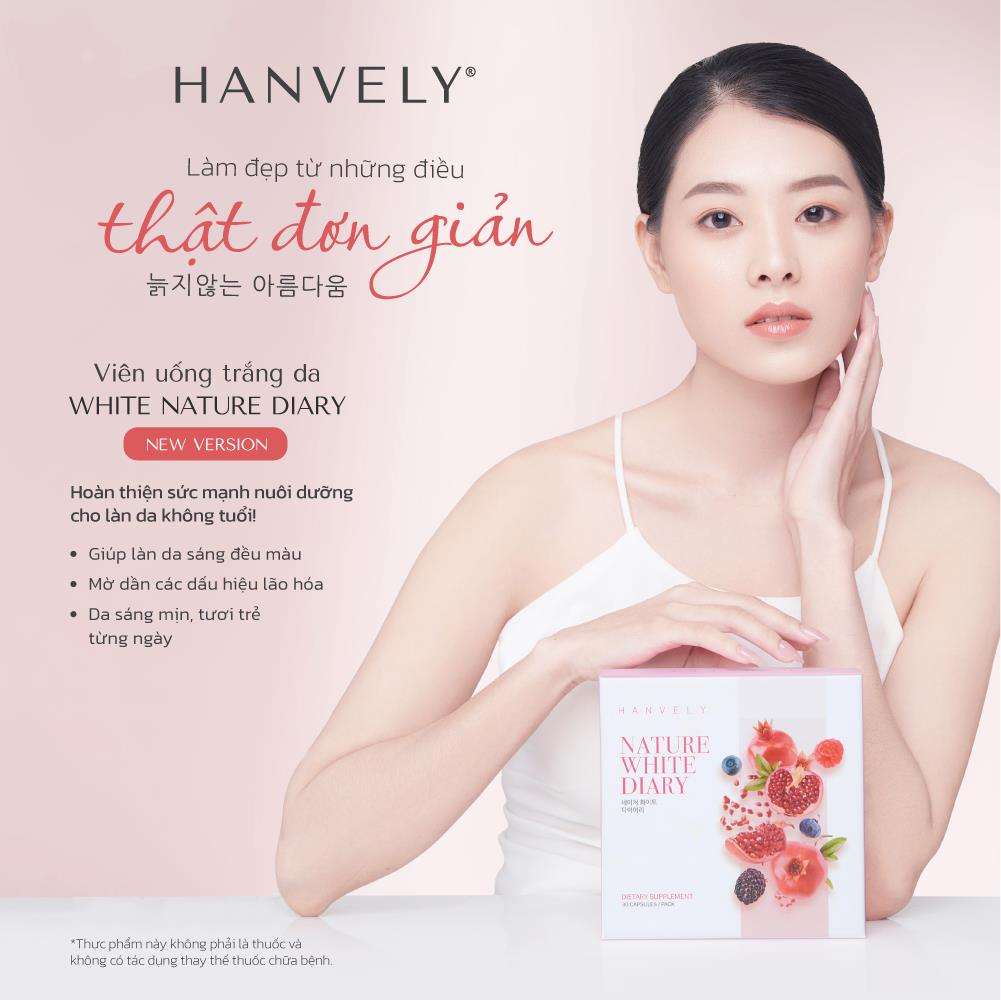 Viên uống trắng da Hanvely qua nhận định của chuyên gia và trong ...