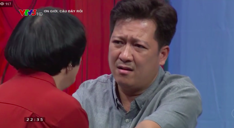 Ơn giời cậu đ&acirc;y rồi: Trường Giang đ&oacute;ng vai chồng Ngọc Linh, kh&oacute;c v&igrave; thương vợ con - Ảnh 1.