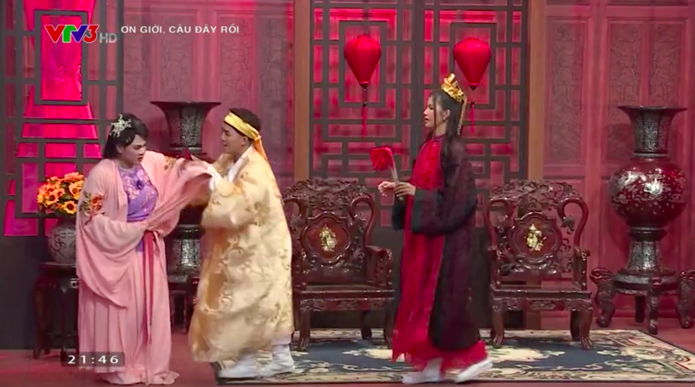 Ơn giời cậu đ&acirc;y rồi: Trường Giang đ&oacute;ng vai chồng Ngọc Linh, kh&oacute;c v&igrave; thương vợ con - Ảnh 8.