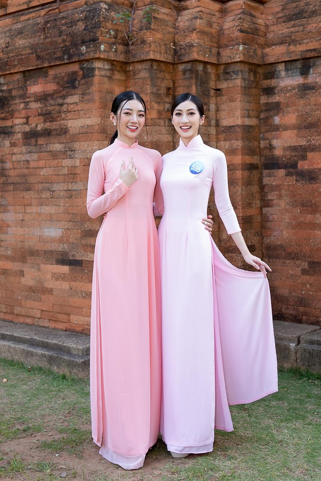 Top 38 thí sinh Miss World Vietnam 2022 đọ sắc xinh đẹp với áo dài - Ảnh 6. Top 38 thí sinh Miss World Vietnam 2022 đọ sắc xinh đẹp với áo dài - Ảnh 6.