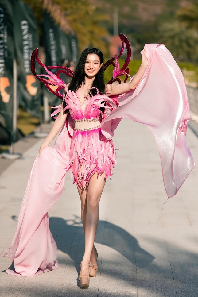 Thí sinh Miss World Vietnam 2022 mặc đồ carnival nóng bỏng, diễu hành trên đường phố Quy Nhơn - Ảnh 20. Thí sinh Miss World Vietnam 2022 mặc đồ carnival nóng bỏng, diễu hành trên đường phố Quy Nhơn - Ảnh 20.