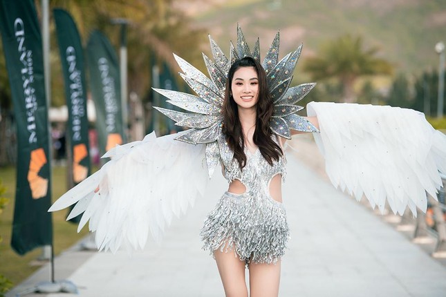 Thí sinh Miss World Vietnam 2022 mặc đồ carnival nóng bỏng, diễu hành trên đường phố Quy Nhơn - Ảnh 13.