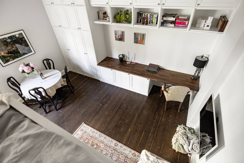 Chỉ rộng 38m², căn hộ nhỏ lại có không gian thoải mái và khả năng lưu trữ đầy ấn tượng - Ảnh 8.