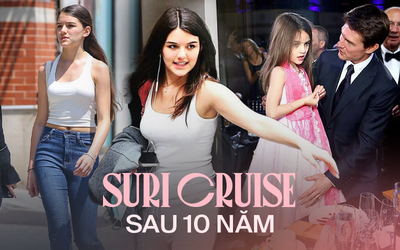 Suri 10 năm sau ngày cùng mẹ thoát khỏi Tom Cruise: Công chúa bỏ vương miện thành tiểu mỹ nhân, sống ra sao khi bị bố xa lánh? - Ảnh 2. Suri 10 năm sau ngày cùng mẹ thoát khỏi Tom Cruise: Công chúa bỏ vương miện thành tiểu mỹ nhân, sống ra sao khi bị bố xa lánh? - Ảnh 2.