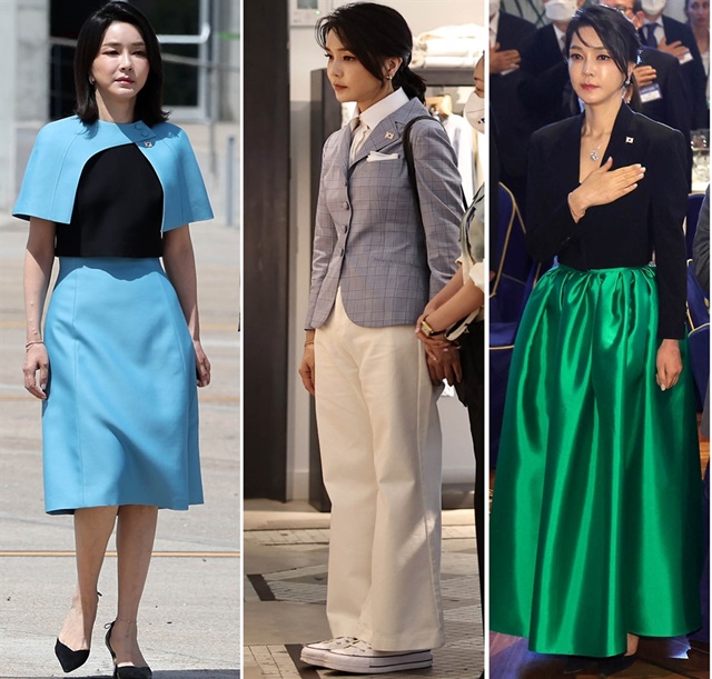 Thời trang gây tranh cãi của đệ nhất phu nhân Hàn Quốc - Ảnh 3.