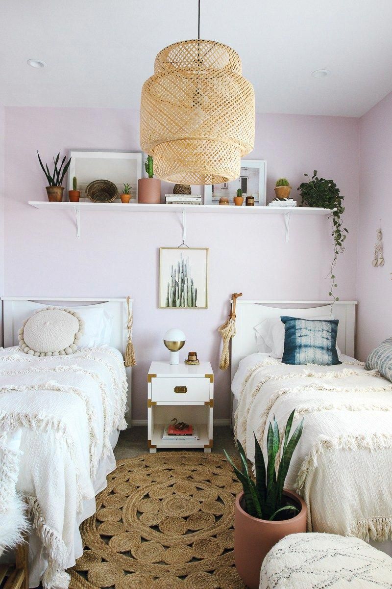 Những căn phòng ngủ khiến bạn đổ đứ đừ với gam màu oải hương lãng mạn - Ảnh 12.