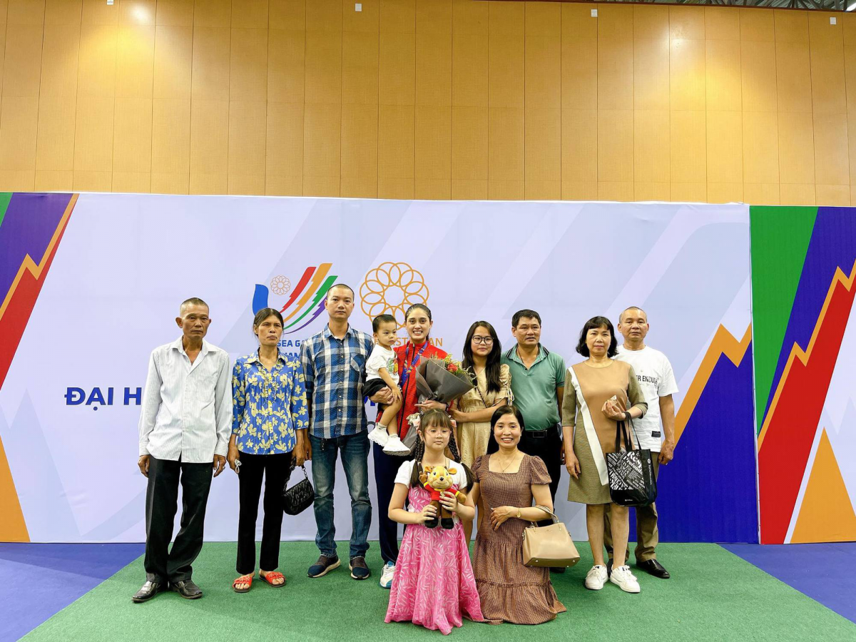 Chuyện về nữ VĐV mới sinh con đã giành HCV SEA Games 31 - Ảnh 3.