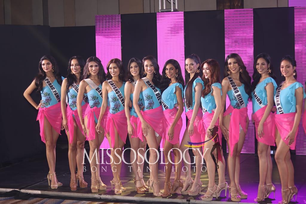 Dàn thí sinh Hoa hậu Philippines 2022 khoe dáng nóng bỏng với áo tắm - Ảnh 1.