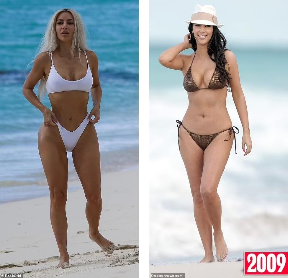 Kim Kardashian quyến rũ khó cưỡng với bikini, ‘siêu vòng ba’ năm xưa đã không còn - Ảnh 12.