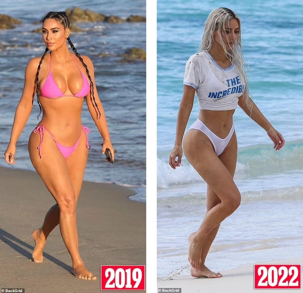 Kim Kardashian quyến rũ khó cưỡng với bikini, ‘siêu vòng ba’ năm xưa đã không còn - Ảnh 10.