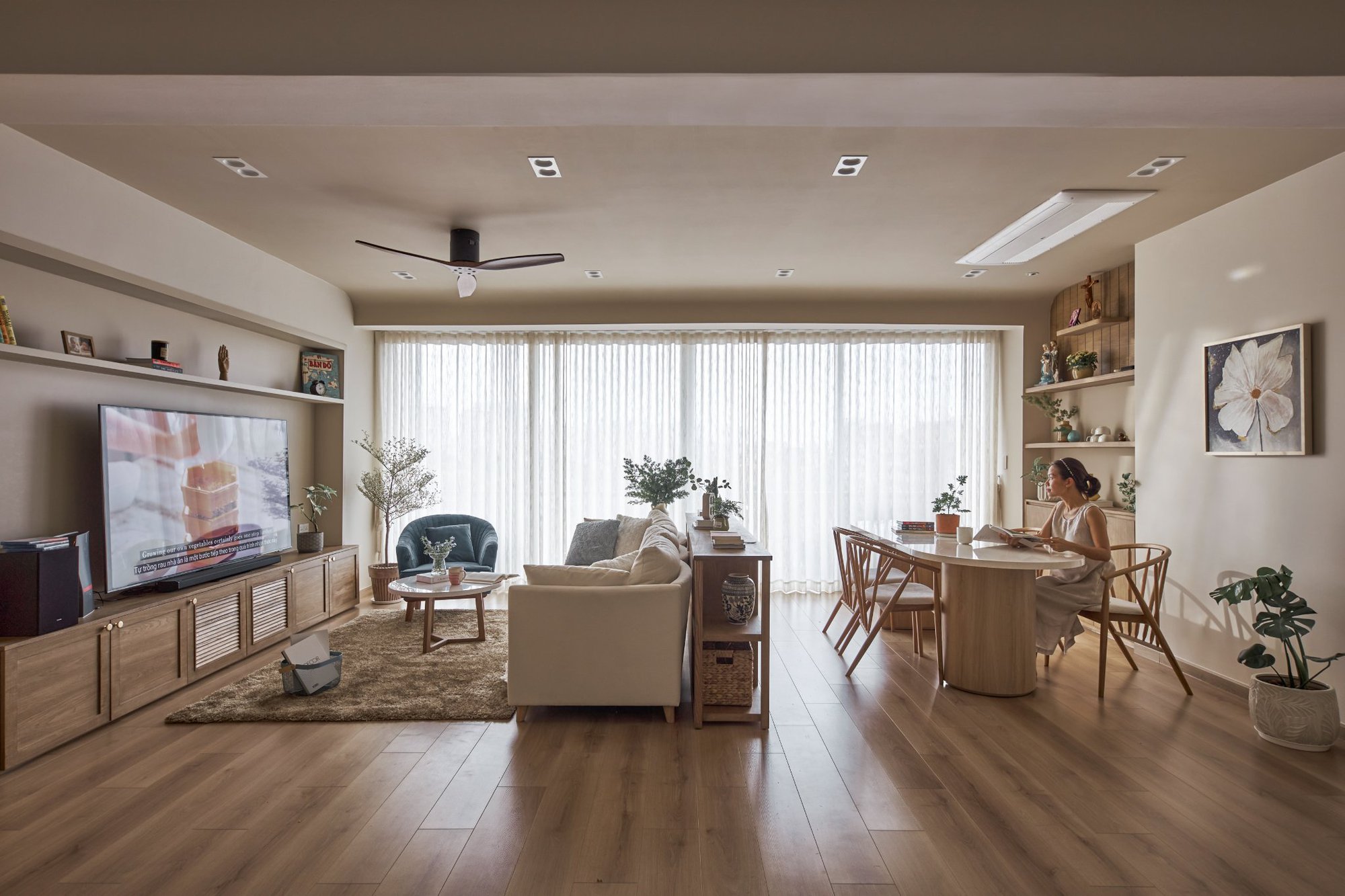 Cặp vợ chồng sống ở TP HCM chi 1,5 tỷ cải tạo lại căn hộ đẹp như homestay nghỉ dưỡng trên Đà Lạt  - Ảnh 10.