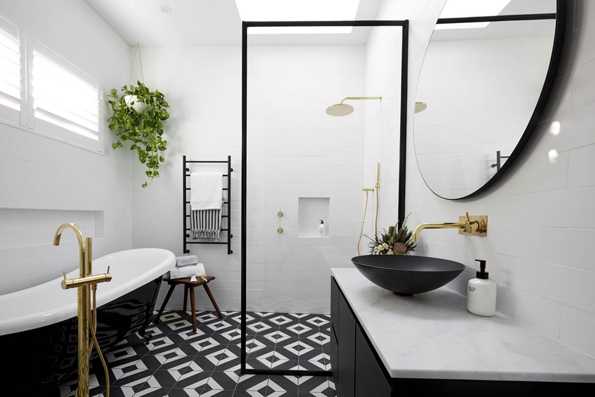 Tha hồ gom nhặt ý tưởng cho căn phòng tắm gia đình với những thiết kế đẹp miễn chê - Ảnh 12.