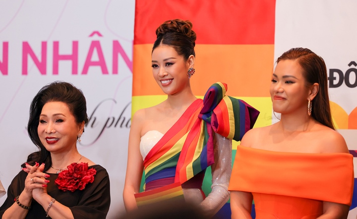 NSND Bạch Tuyết, Khánh Vân làm đại sứ chiến dịch ủng hộ cộng đồng LGBT - Ảnh 3.