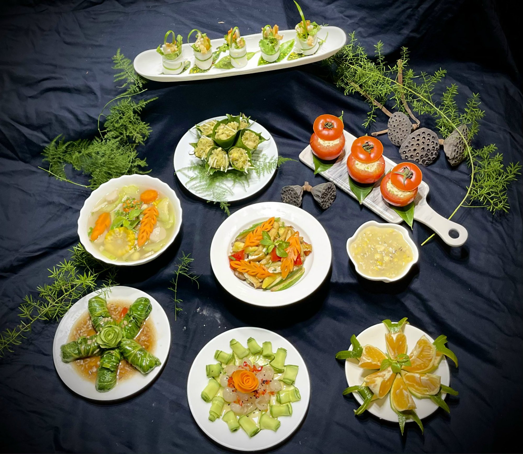 Gợi &yacute; m&acirc;m c&uacute;ng Rằm th&aacute;ng 7 đủ đầy ngon đẹp - Ảnh 1.