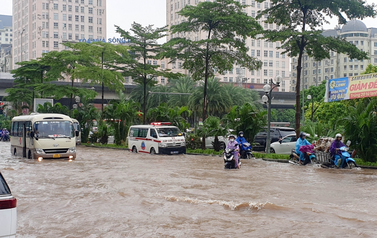 Tại sao khu vực tòa nhà Keangnam trở thành 'điểm đen' ngập úng ở Hà Nội? - Ảnh 3.