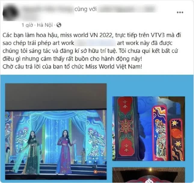 BTC Miss World Vietnam 2022 xin lỗi vì dùng hình ảnh chưa xin phép trong đêm Chung kết - Ảnh 1.