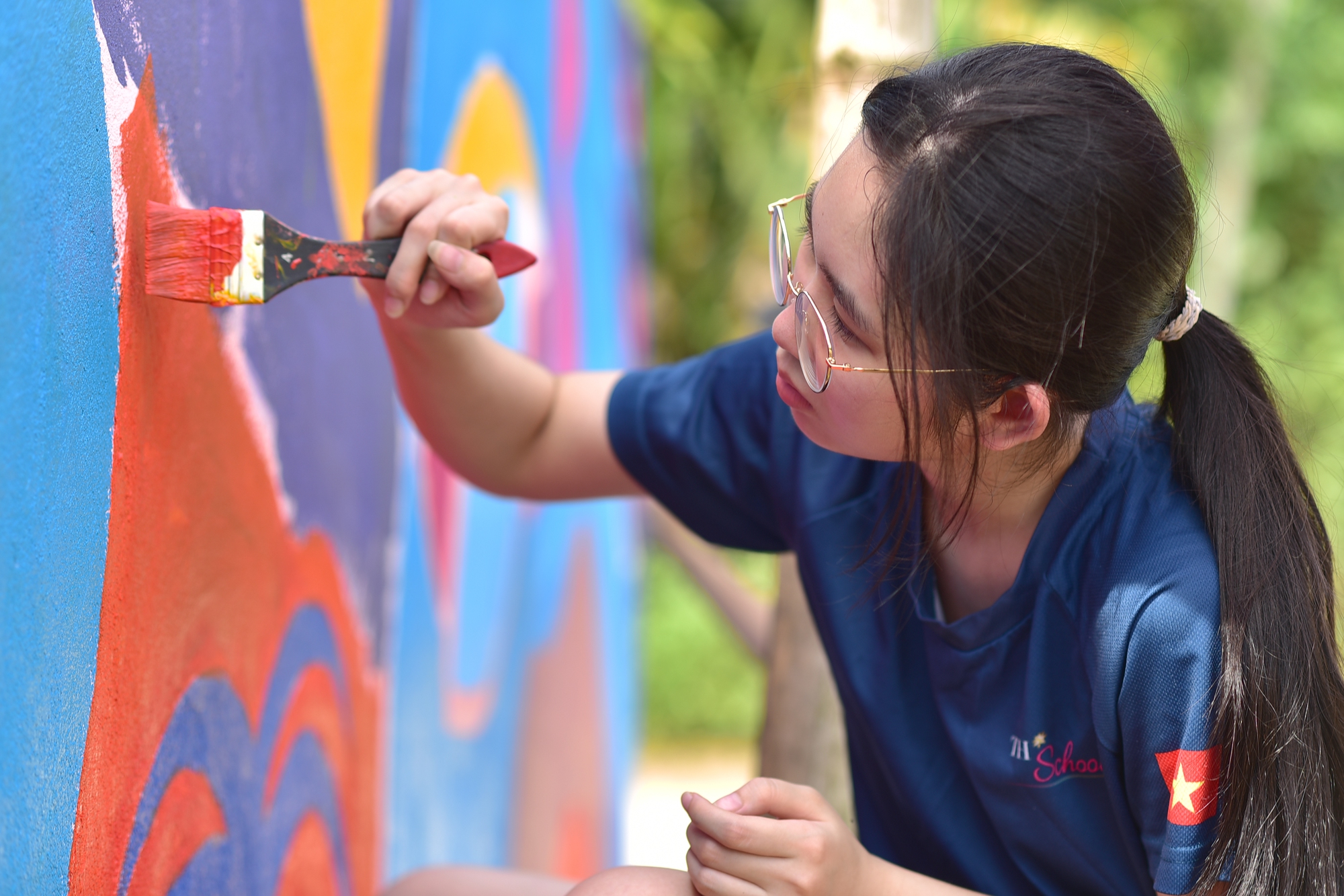 Mùa hè khó quên của học sinh TH School: Giúp đỡ những mảnh đời khó khăn và bao bài học đọng lại tâm trí - Ảnh 7.