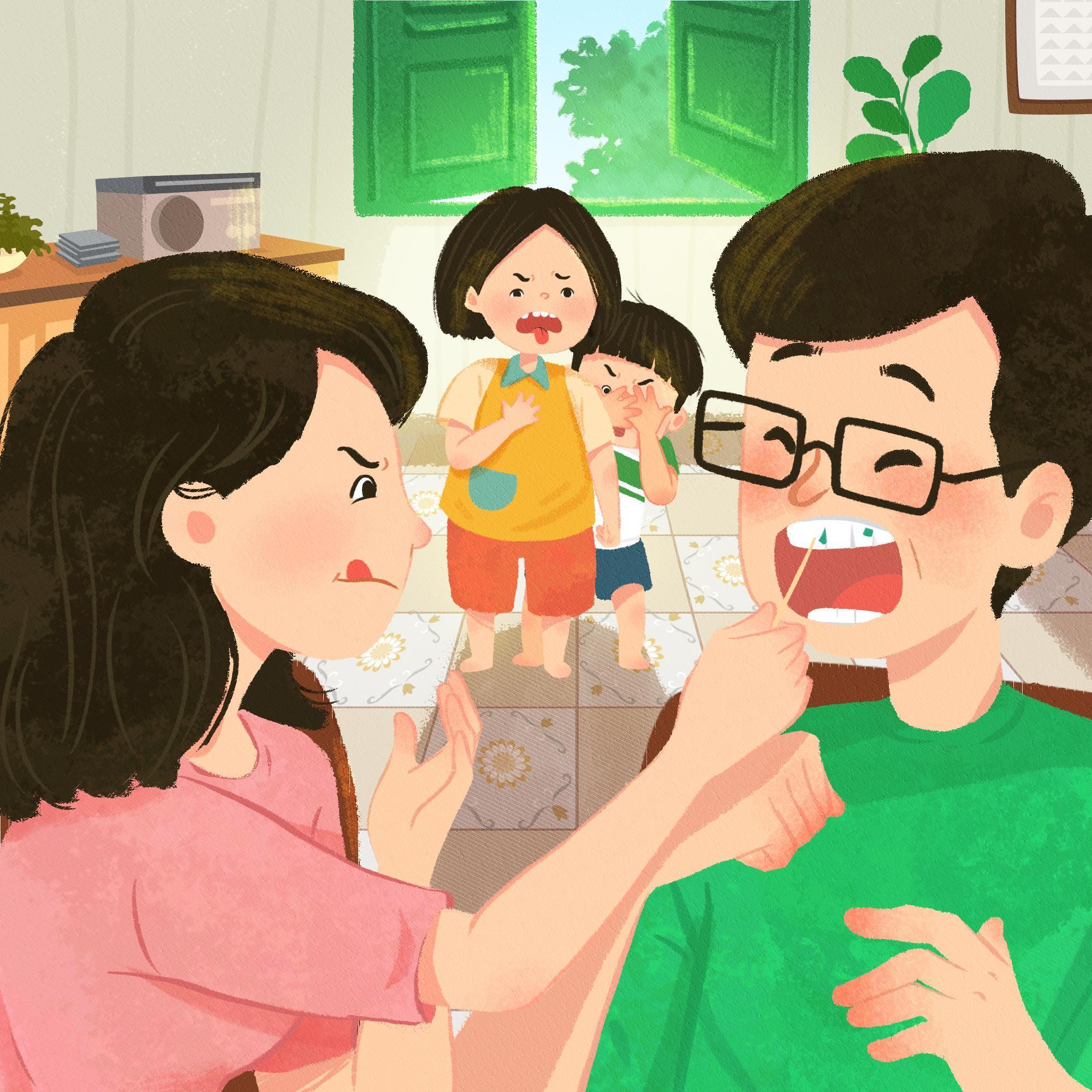 “Lúc ở nhà mẹ cũng là nha sĩ” - Bộ tranh khơi gợi loạt kỷ niệm răng lợi “huyền thoại” của triệu gia đình - Ảnh 5.