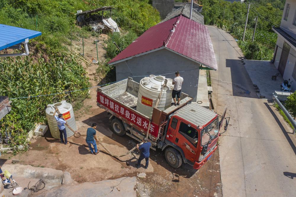 Nắng nóng ở Trung Quốc làm tôm tự chín trên đường từ chợ về nhà - Ảnh 3.