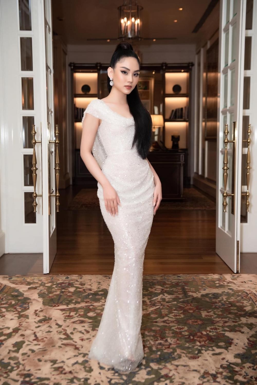 Hoa hậu Mai Phương cực khéo chọn đầm dạ hội, thiết kế nào cũng tôn dáng tuyệt đối - Ảnh 6.