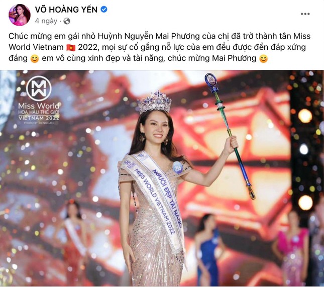 &quot;Người thầy mát tay&quot; gọi tên Võ Hoàng Yến: Mai Phương, Khánh Vân đều đăng quang Hoa hậu - Ảnh 5.
