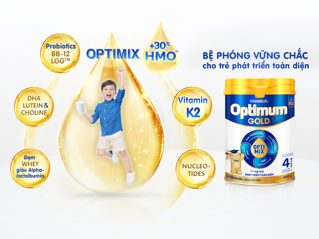 Optimum Gold 4: Giải pháp hỗ trợ phát triển toàn diện từ hệ tiêu hoá - Ảnh 2.