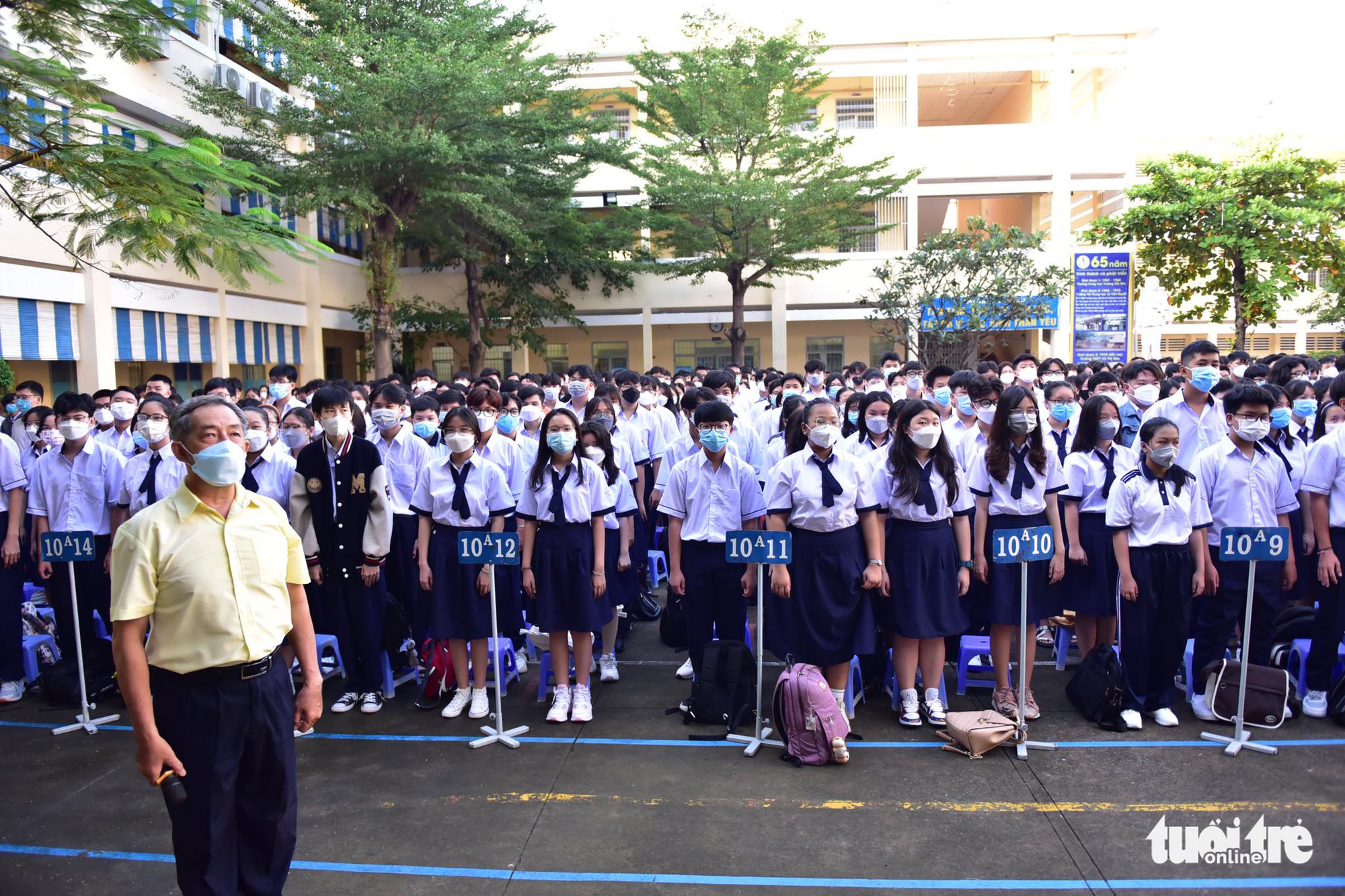 Hôm nay 22-8, hơn 1 triệu học sinh TP.HCM tựu trường - Ảnh 6. Hôm nay 22-8, hơn 1 triệu học sinh TP.HCM tựu trường - Ảnh 6.