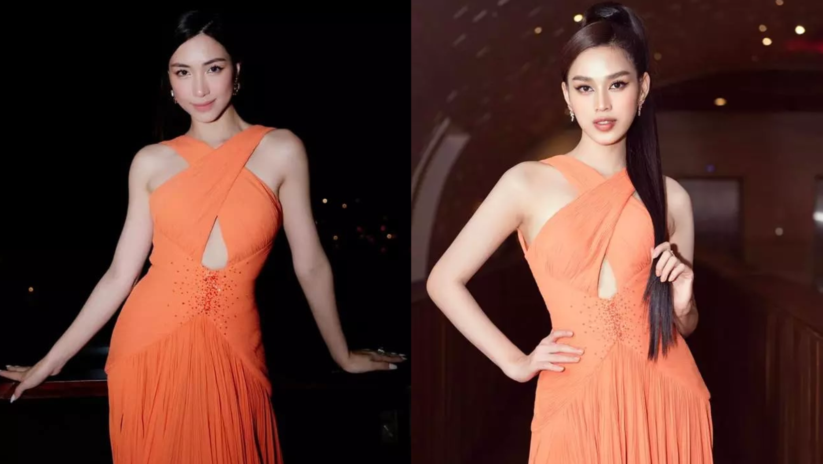 Sở hữu 'guốc thần' 25 cm, Hòa Minzy không ngại diện váy dạ hội đụng hàng các nàng hậu Việt - Ảnh 3.