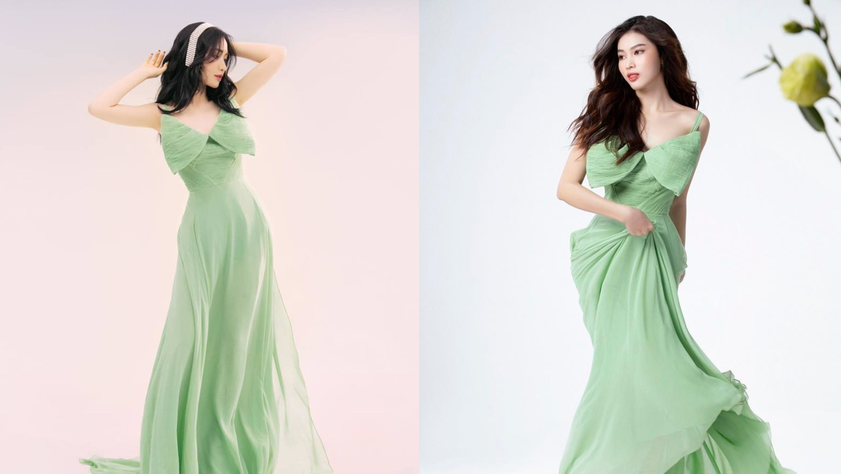 Sở hữu 'guốc thần' 25 cm, Hòa Minzy không ngại diện váy dạ hội đụng hàng các nàng hậu Việt - Ảnh 5.