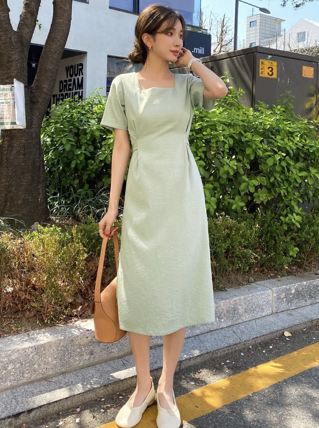 5 kiểu váy thịnh hành ngày chớm thu của các cô gái Hàn, diện lên trẻ trung lại thanh lịch tuyệt đối - Ảnh 17.